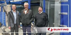 Bob Bunting Visits European Bunting Operations