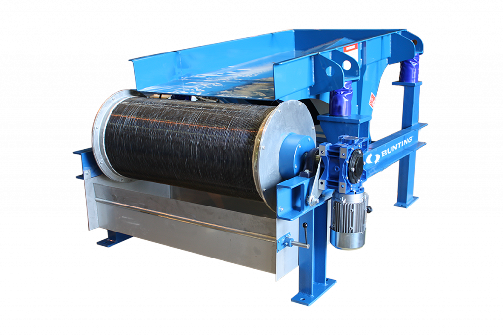 Bunting high intensity wire wound drum magnet