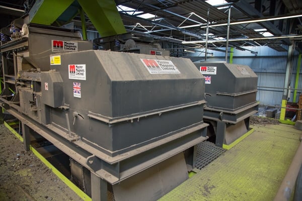 Two Eddy Current Separator