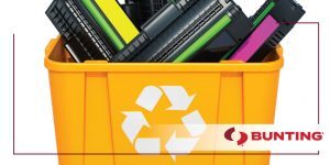 Separating Ferrous Metals When Recycling Printer Cartridges - Magnetic Separation-Bunting-Newton