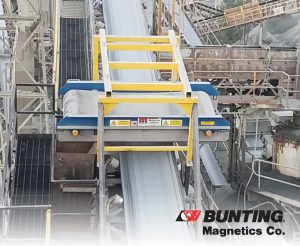 Custom-Designed Permanent Crossbelt Separator Helps Pave the Way-Bunting Magnetics