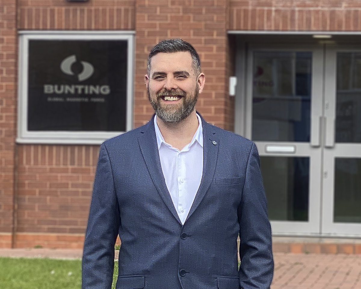 Bradley Greenwood Appointed Bunting’s European Sales Manager