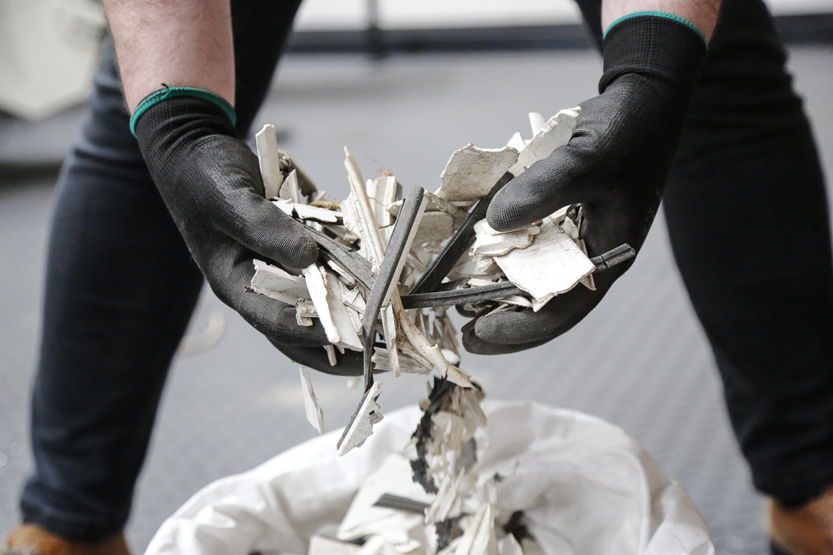 Metal Separation When Recycling UPVC Windows