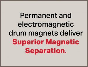 Separación magnética superior