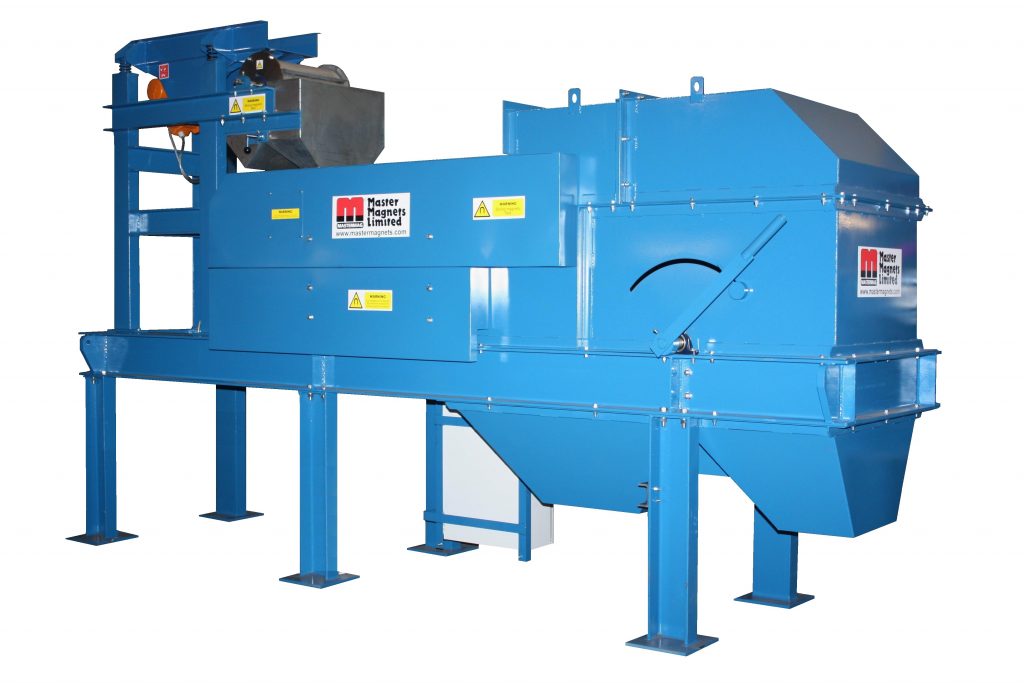 Heavy Duty Eddy Current Separator-Bunting-Separación magnética-Minería-Agregados-Minerales