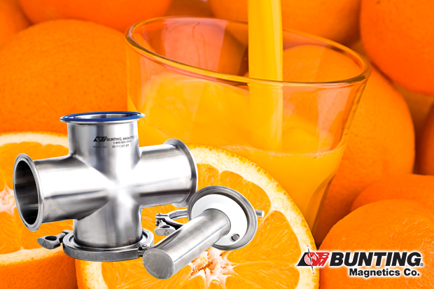 Magnetic Liquid Traps Keep Orange Juice Safe