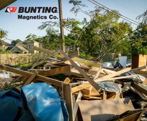 Magnetic Separation Equipment Assists in Disaster Recovery-Bunting Magnetics Co-Newton KS