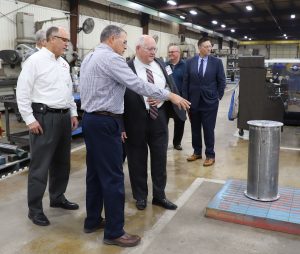 United States Congressman Ron Estes Visits Bunting-Newton