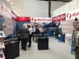 Booth Visitors-Bunting Trade Shows-Metal Detection-Magnetic Separation-Material Handling-Can Making-Printing-Newton