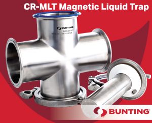 La separación magnética CR-MLT protege su procesamiento de alimentos-Trampas magnéticas para líquidos-Bunting-Newton